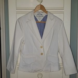 Tommy Hilfiger White Corduroy Blazer